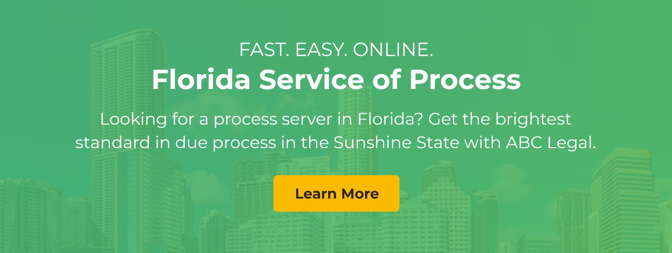 Service of Process in Florida